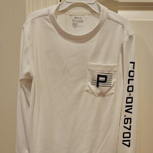 Polo Ralph Lauren White Long Sleeve Shirt
